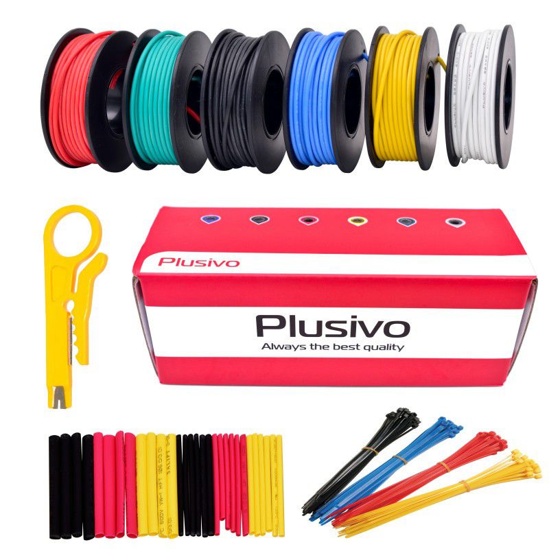 22AWG 600V Tinted Stranded Silicone Wire Kit6 Colors